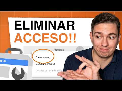 Cómo eliminar el acceso de un usuario o agencia en Search Console
